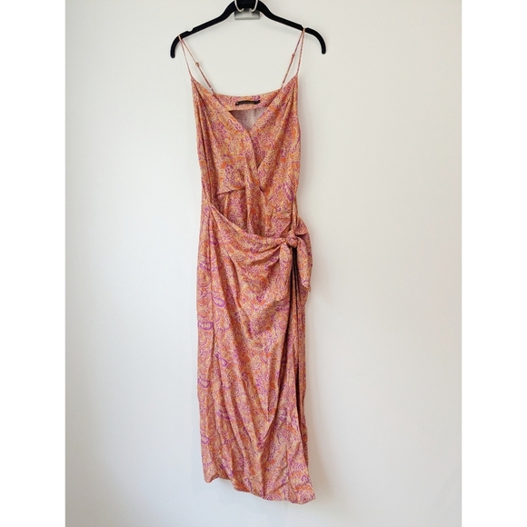 NEW ViX Paula Hermanny Gisa Midi Dress In Magritte - Picture 2 of 8